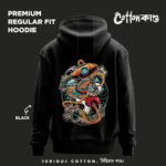 Astronaut v9 | Regular Fit Graphic Hoodie | CottonKando