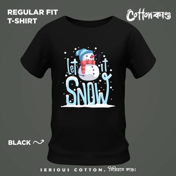 Let It Snow | Christmas T-Shirt | CottonKando