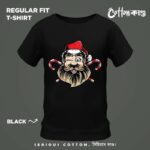 Winking Santa | Christmas T-Shirt | CottonKando