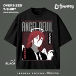Angel Devil | Oversized Drop-Shoulder T-Shirt | CottonKando x Chainsaw Man