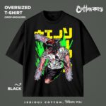 Chainsaw Man Denji 03 | Oversized Drop-Shoulder T-Shirt | CottonKando x Chainsaw Man