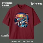 Cocktail In Havana | Oversized Graffiti T-Shirt | CottonKando