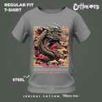 Golden Dragon | Premium Graphic T-Shirt | CottonKando
