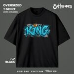 King | Oversized Graffiti T-Shirt | CottonKando