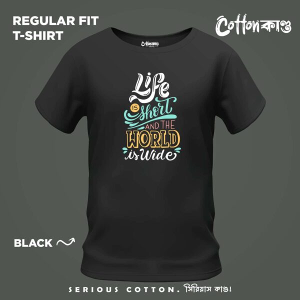 Life is Short | Graphic T-Shirt | CottonKando