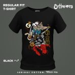 Samurai Cat Neko Warrior Japanese Art Graphic T Shirt CottonKando Premium Tee Bangladesh