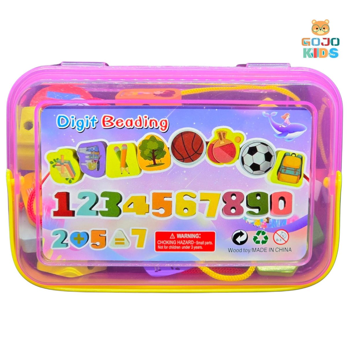 Math Explorer Beads Set for kids math learning counting and fine motor skills