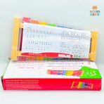 Hand Knocks The Xylophone wooden musical toy with 8 rainbow bars and wooden mallets
