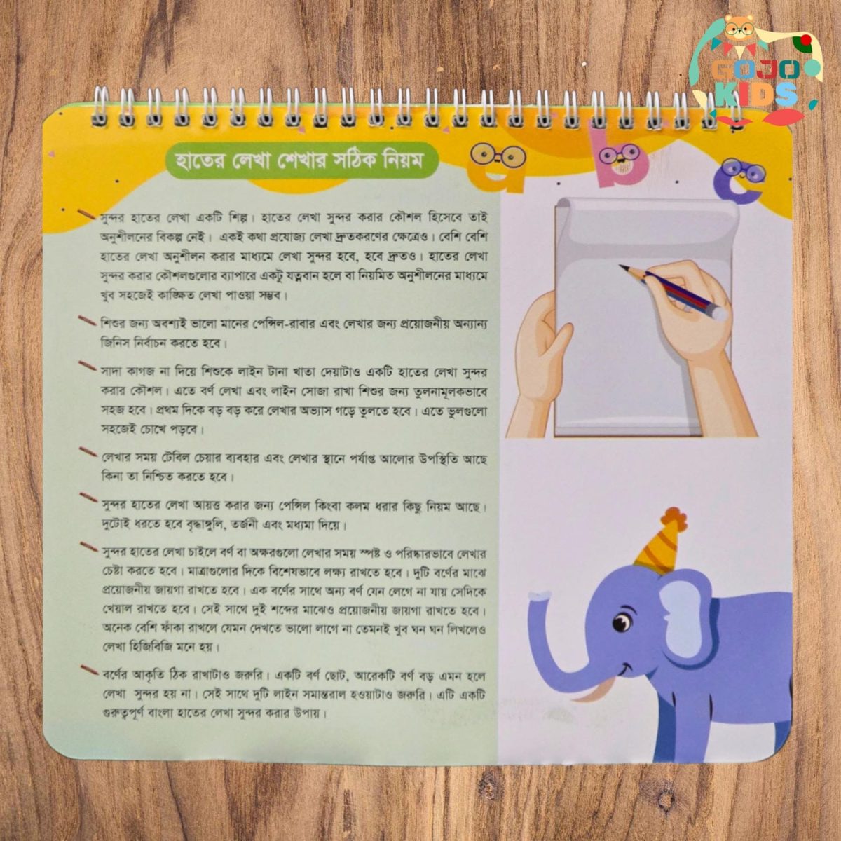 Wipe Activity Book for kids with laminated pages, markers, and a duster for writing practice