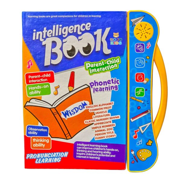 GOJO Kids Intelligence Book electronic study book with marker and audio features for kids learning