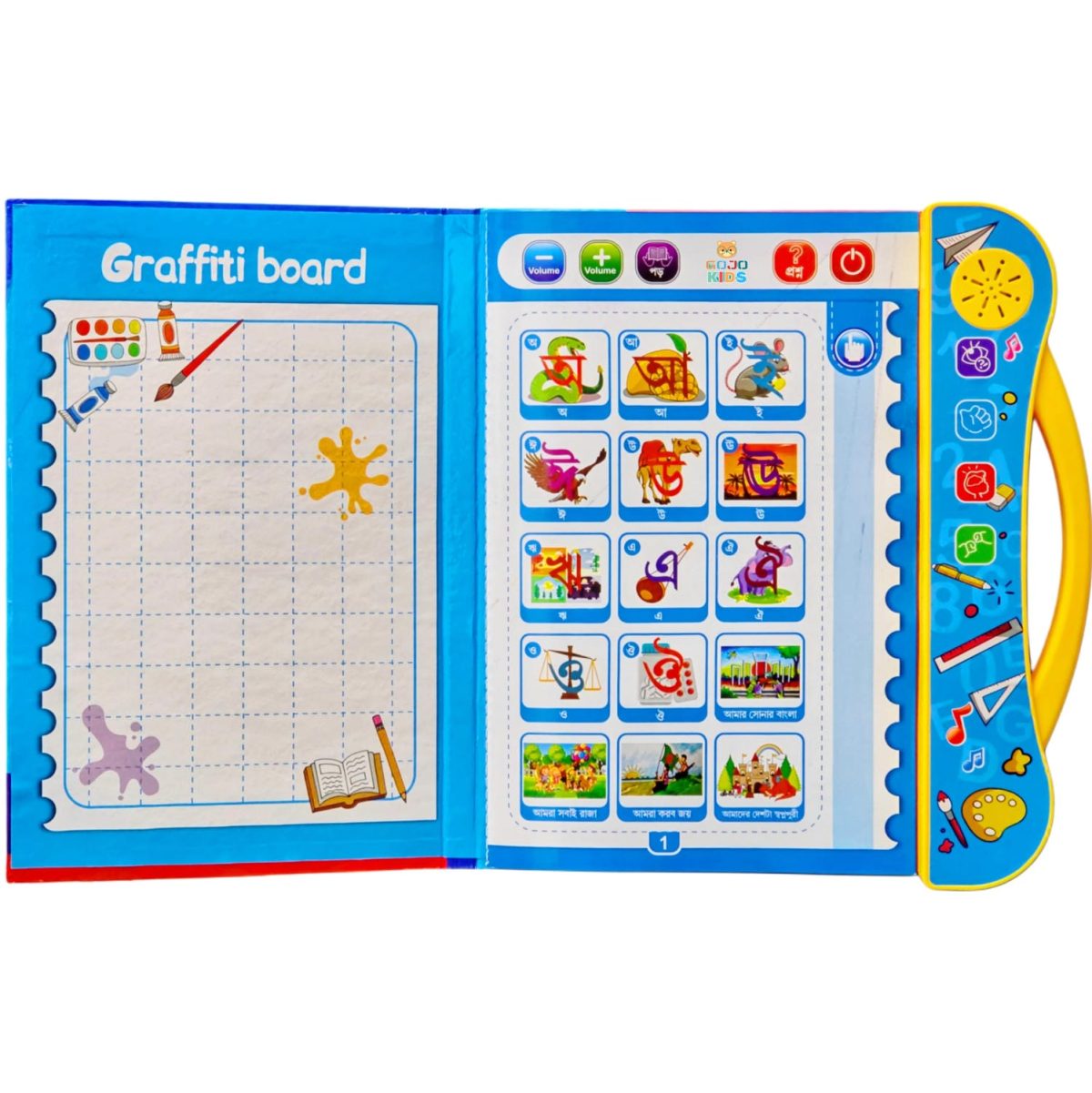 GOJO Kids Intelligence Book electronic study book with marker and audio features for kids learning
