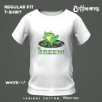 Premium quality graphic t-shirt featuring stylish design and 100% organic cotton fabric for a comfortable streetwear look.