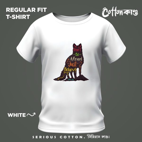 Don't Be Afraid Soul Creature Series Graphic T Shirt CottonKando Premium Tee Bangladesh