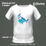 Premium quality graphic t-shirt featuring stylish design and 100% organic cotton fabric for a comfortable streetwear look.