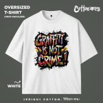 Oversized Graffiti T-Shirt CottonKando
