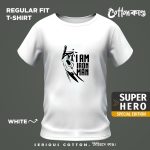 I Am Iron Man White Graphic T shirt CottonKando Premium Tee Bangladesh
