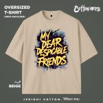 Oversized Graffiti T-Shirt CottonKando