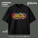 Oversized Graffiti T-Shirt | CottonKando
