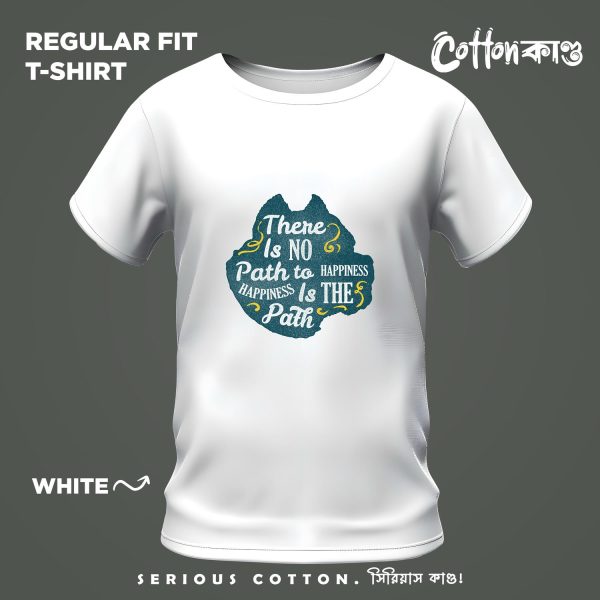 Path To Happiness Soul Creature Series Graphic T Shirt CottonKando Premium Tee Bangladesh