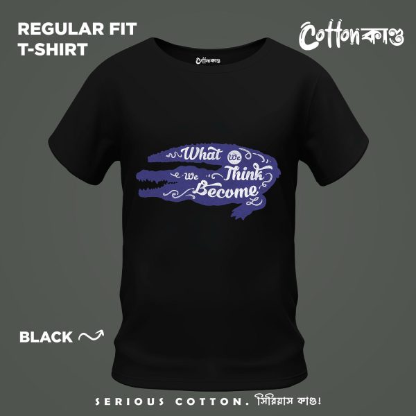 What We Think We Become Soul Creature Series Graphic T Shirt CottonKando Premium Tee Bangladesh