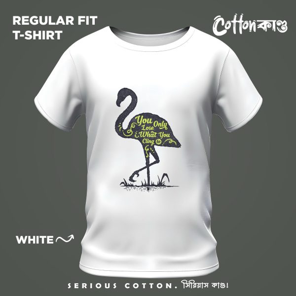 You Only Lose What You Cling To Soul Creature Series Graphic T Shirt CottonKando Premium Tee Bangladesh