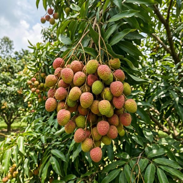 mozaffari lychee chuadanga aati lychee orchard fresh gojo mart organic fruit