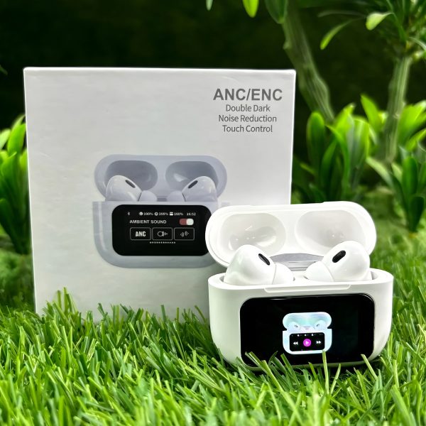 airpods-a9-pro-anc-enc-wireless-earbuds-with-smart-touch-screen-display-charging-case-white