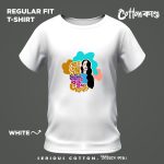 বন্ধু ভাবো কি Bondhu Bhabo Ki typography Graphic T-shirt with colorful street style illustration by CottonKando