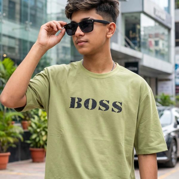 Dry Ponte Drop-Shoulder T-Shirt