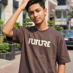 Dry Ponte Drop-Shoulder T-Shirt