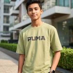 Dry Ponte Drop-Shoulder T-Shirt