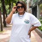 Plus Size Drop-Shoulder T-Shirt